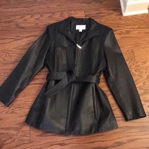 Woman’s leather jacket